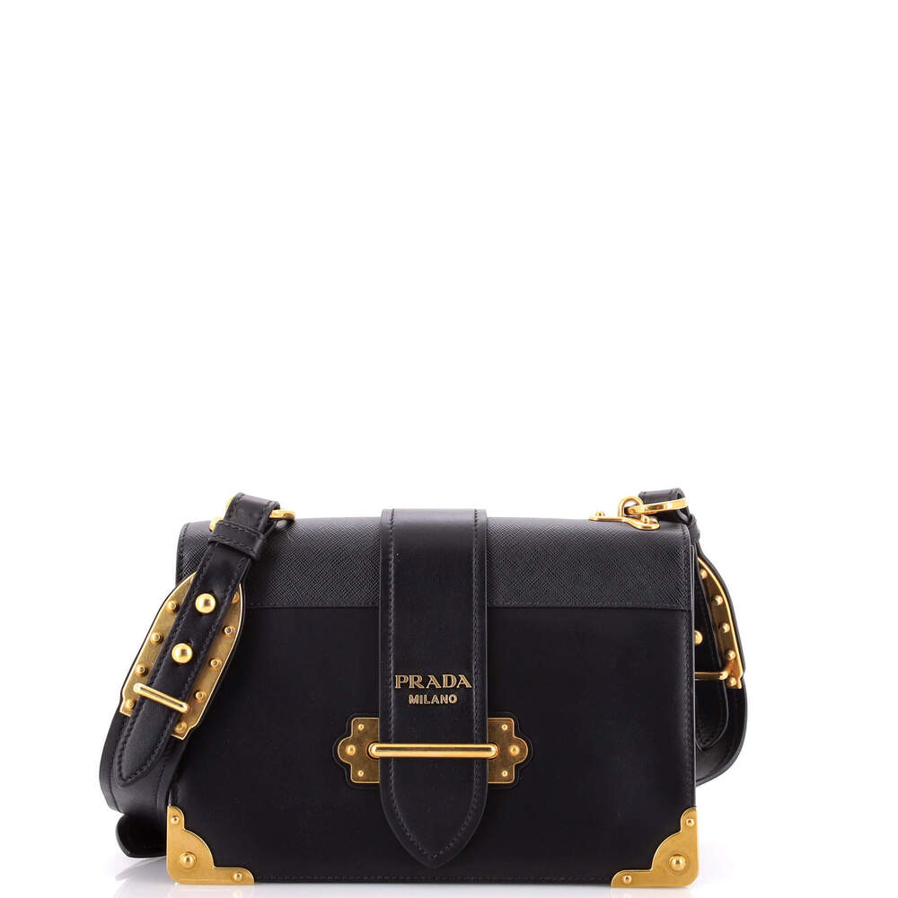 Prada Large Cahier Crossbody Bag